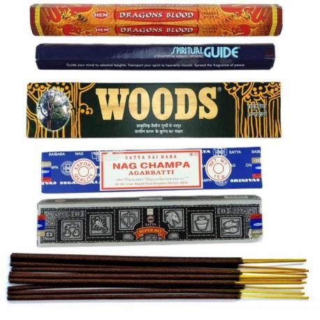 Assortiment d'encens "Best of India" | Les Meilleurs Encens Indiens