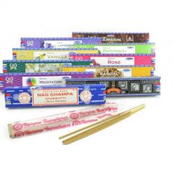 Encens bouquet "Top 10". Lot de 10x15g | Satya Sai Baba