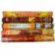 Assortiment d'encens "Voyage aux Indes" 5 variétés / 100 bâtons, marque HEM