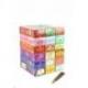 Mégapack "1 an d'Encens Top Qualité". Assortiment 18 parfums / 360 bâtons. Marque HEM