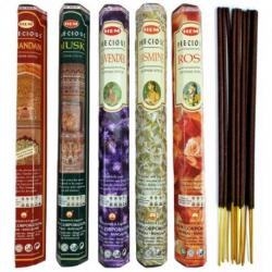 Assortiment d'encens Précieux 5 parfums / 100 bâtons HEM