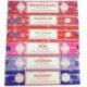 Gigapack "1 an d'Encens Qualité +++". Assortiment 24 parfums / 360 bâtons | Satya Sai Baba