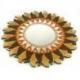Miroir rond forme Soleil ø40cm. Déco ethnique