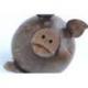Tirelire Cochon en noix de coco