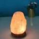 Lampe USB en cristal de sel de l'Himalaya 12cm (600g)