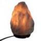 Lampe en cristal de sel de l'Himalaya gris de 1.5 à 2 kg