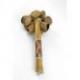 Maracas en coquilles de fruits Pangi et bambou