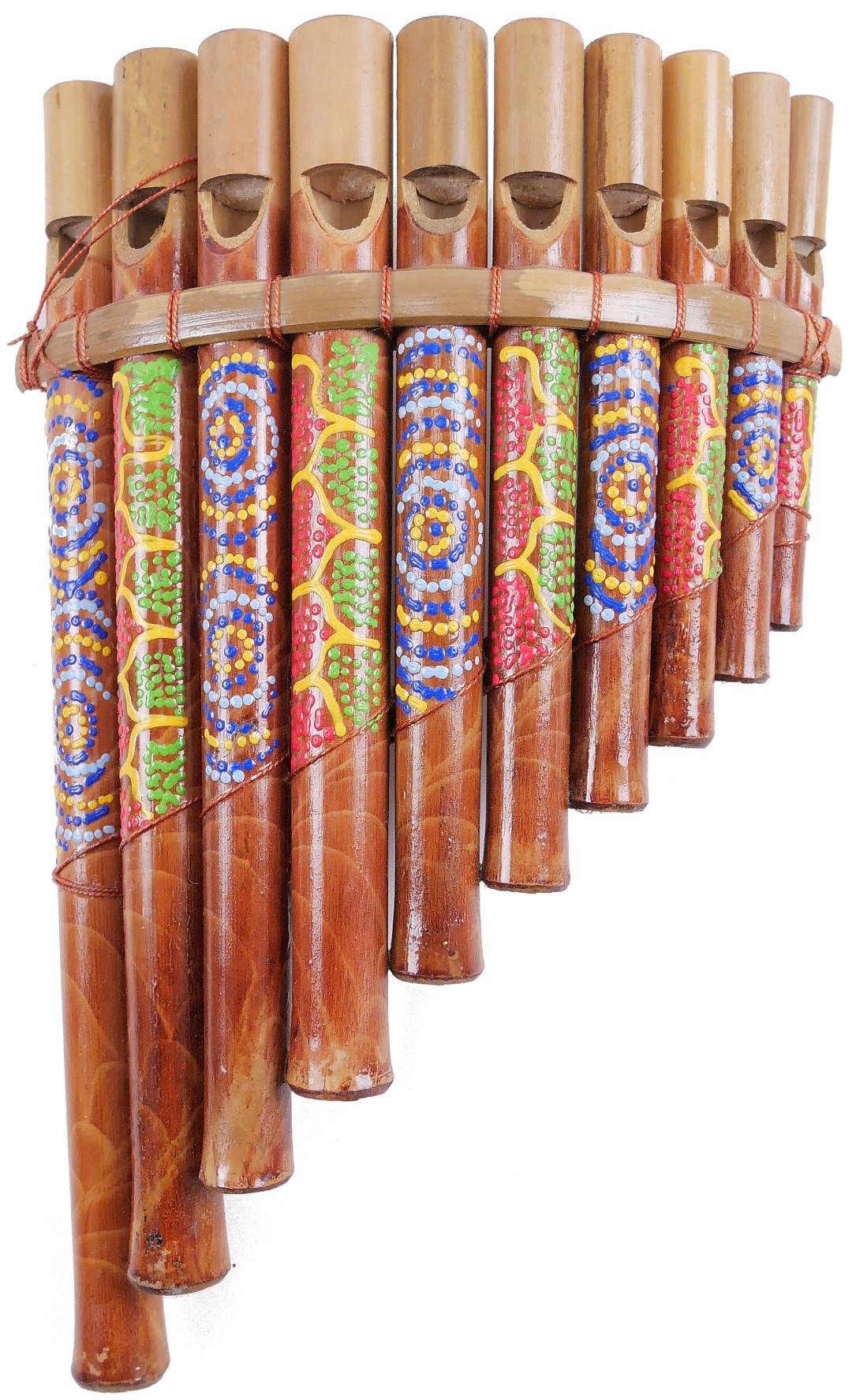 Flûte De Pan 15 Tuyaux En Bambou Naturel – Clé G – Facile à Apprendre – Instrument Traditionnel Chinois Écologique