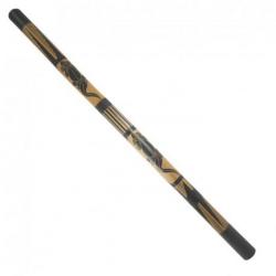Didgeridoo en Bambou sculpté motif Geckos - 120cm