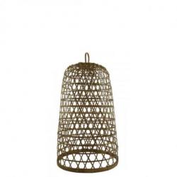 Suspension en rotin et bambou 35cm modèle Ubud - Création artisanale