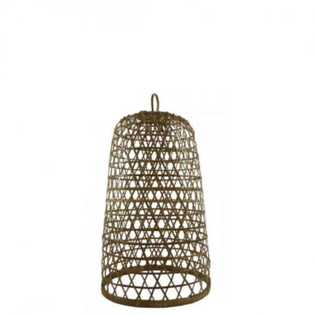 Suspension en rotin et bambou 35cm modèle Ubud - Création artisanale