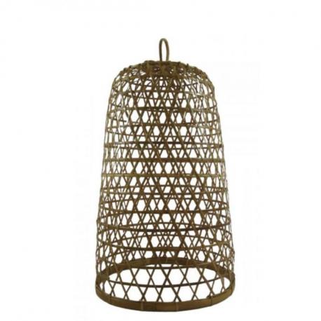 Suspension en rotin et bambou 50cm modèle Ubud - Création artisanale