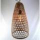 Suspension en rotin et bambou 57cm modèle Jimbaran - Création artisanale