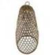 Suspension en rotin et bambou 57cm modèle Jimbaran - Création artisanale