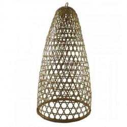 Suspension en rotin et bambou 67cm modèle Jimbaran - Création artisanale