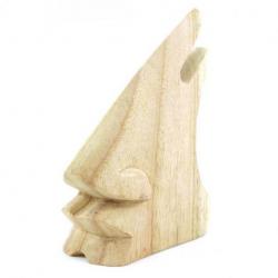 Porte-lunettes présentoir à lunettes original en bois brut