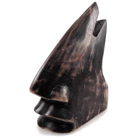 Porte-lunettes présentoir à lunettes en bois finition "Noir Vintage"