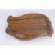 Grand vide-poche forme Mains en bois de suar 30x19cm