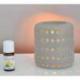 Brule parfum / Photophore "Coliseo" en ceramique grise