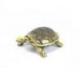 Tortue de terre en laiton - Statuette miniature 6cm