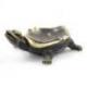 Cendrier tortue de terre en laiton style rétro vintage