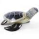 Trio de statuettes tortues en nacre et coquillage