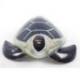 Trio de statuettes tortues en nacre et coquillage