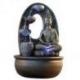 Grande fontaine d'intérieur Bouddha Harmonie 40cm à éclairages Led