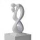 Fontaine d'intérieur moderne "Union infinie" - Coloris Blanc