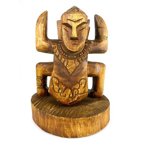 Totem d'Immunité "Koh Phi Phi" en Bois 30cm