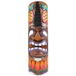 Totem Tiki 50cm en bois. Inspiration Déco Hawai.