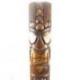 Totem Tiki Intérieur/Extérieur 100cm en bois | Sculpture sur bois artisanale