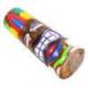 Grand Totem Tiki 50cm en bois, motif surf et ananas