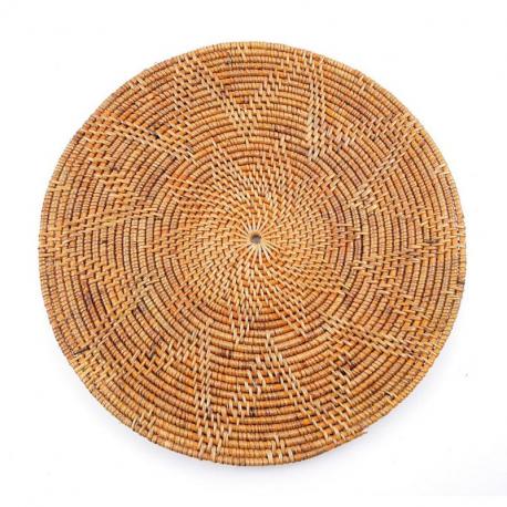 Set de table "Lombok" rond ø30cm - Rotin Tressé