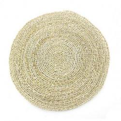 Set de table Rond ø40cm - Jonc de mer naturel