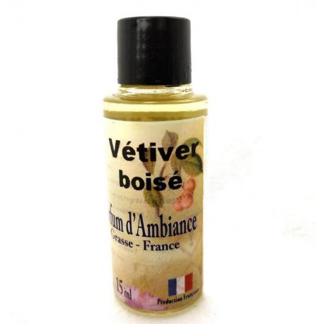Extrait de parfum d'ambiance - Vétiver Boisé - 15ml Extrait de parfum d'ambiance - Vétiver Boisé - 15ml