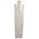 Déclassé - Présentoir spécial colliers longs 60cm buste en bois finition "blanc cérusé"