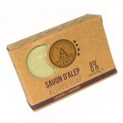 Savon d'Alep 100g parfumé à la lavande | Alepeo