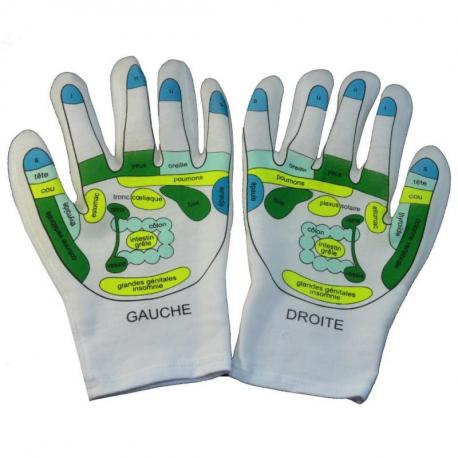 Gants Hydratants & Réflexologie. Idée cadeau Bien-être.