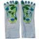 Chaussettes Hydratation & Réflexologie. Idée cadeau Bien-être.