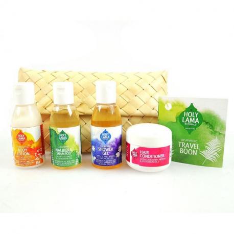 Trousse "Cosmétiques naturelles" format voyage | Holy Lama