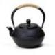 Théière Tetsubin en fonte noire style japonais - 1.2L