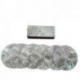 Coffret de 6 sous-verres ronds en marqueterie de nacre naturelle motif étoile
