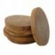 Set de 6 sous-verres Ronds en Teck