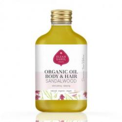 Huile de Soin bio Peau et Cheveux au Bois de Santal 100ml | Eliah Sahil