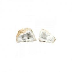 Mini Géode de Cristal de Roche Naturel 40/70g Mini Géode de Cristal de Roche Naturel 40/70g
