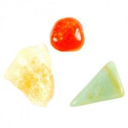 Pack Lithothérapie "Créativité" - Assortiment de 3 pierres naturelles