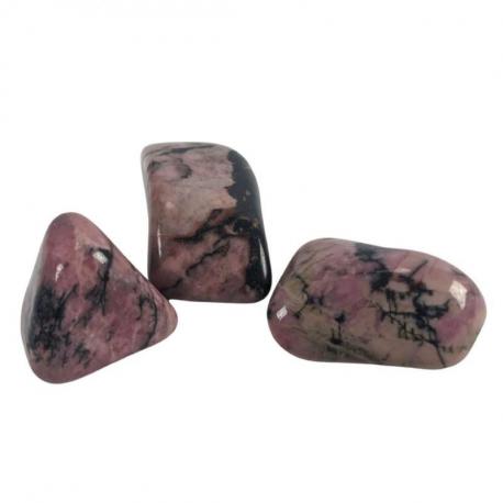 Rhodonite - Pierres roulées 40/50g Rhodonite - Pierres roulées 40/50g