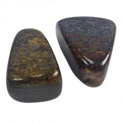 Bronzite (Enstatite) - Pierres roulées 30/40g Bronzite (Enstatite) - Pierres roulées 30/40g