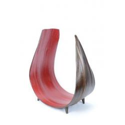 Coupe, déco de table en feuille de cocotier recourbée